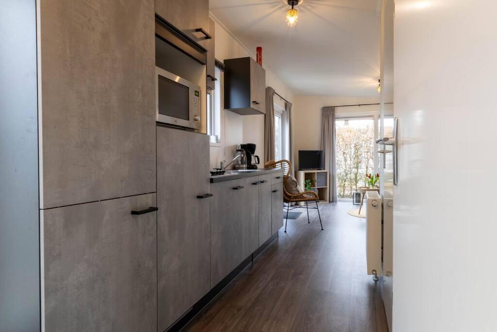 Gezellig Modern Chalet Midden Op De Veluwe Epe Kültér fotó
