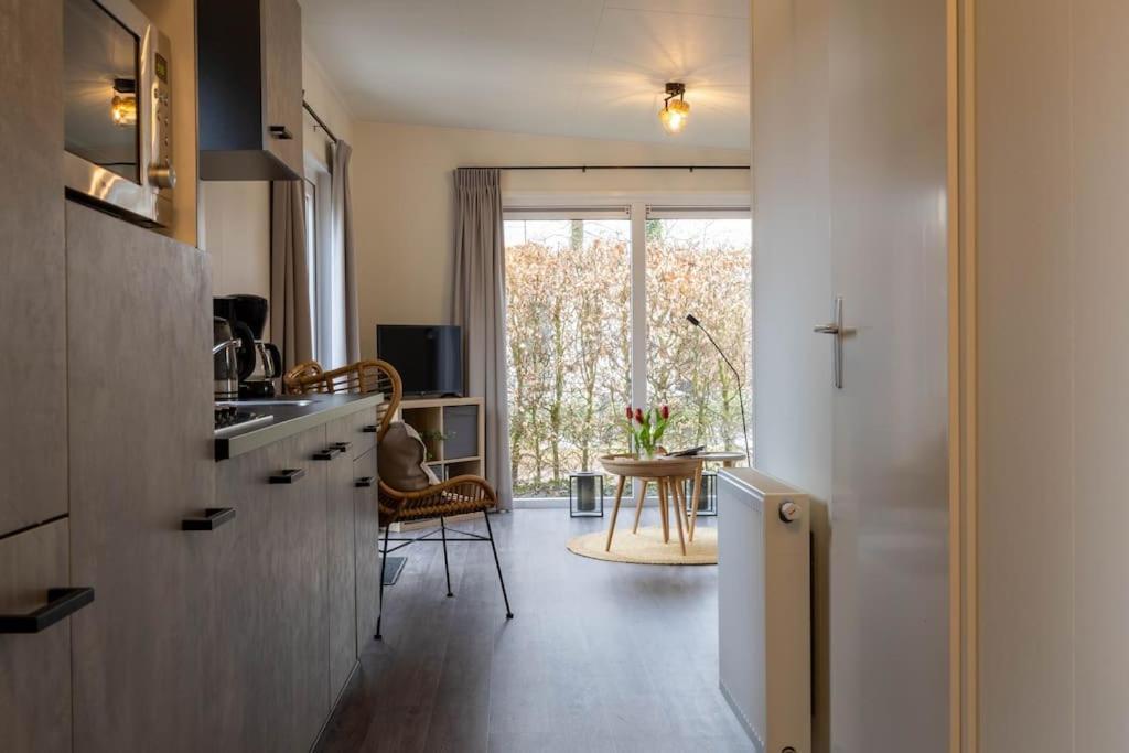 Gezellig Modern Chalet Midden Op De Veluwe Epe Kültér fotó