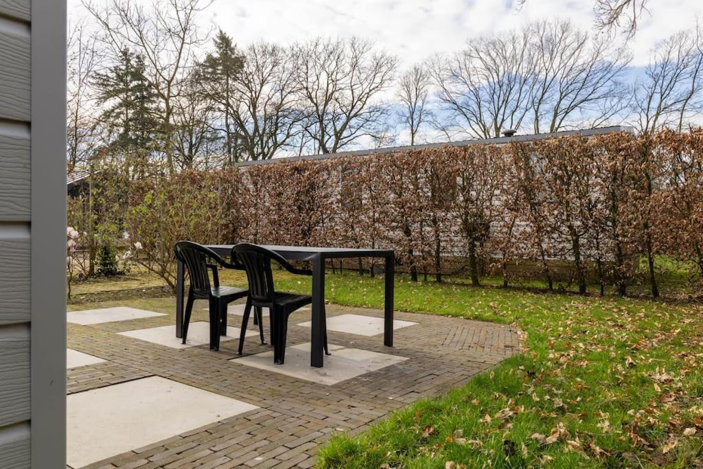 Gezellig Modern Chalet Midden Op De Veluwe Epe Kültér fotó