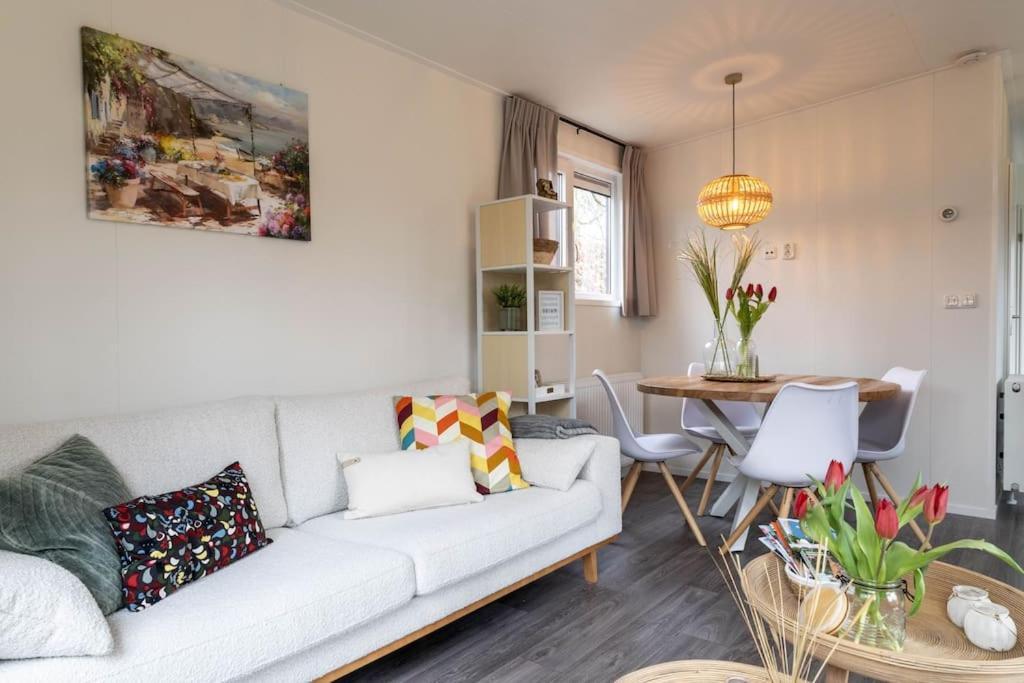 Gezellig Modern Chalet Midden Op De Veluwe Epe Kültér fotó